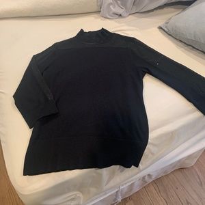 Cable & Gaige Black and rhinestone sweater